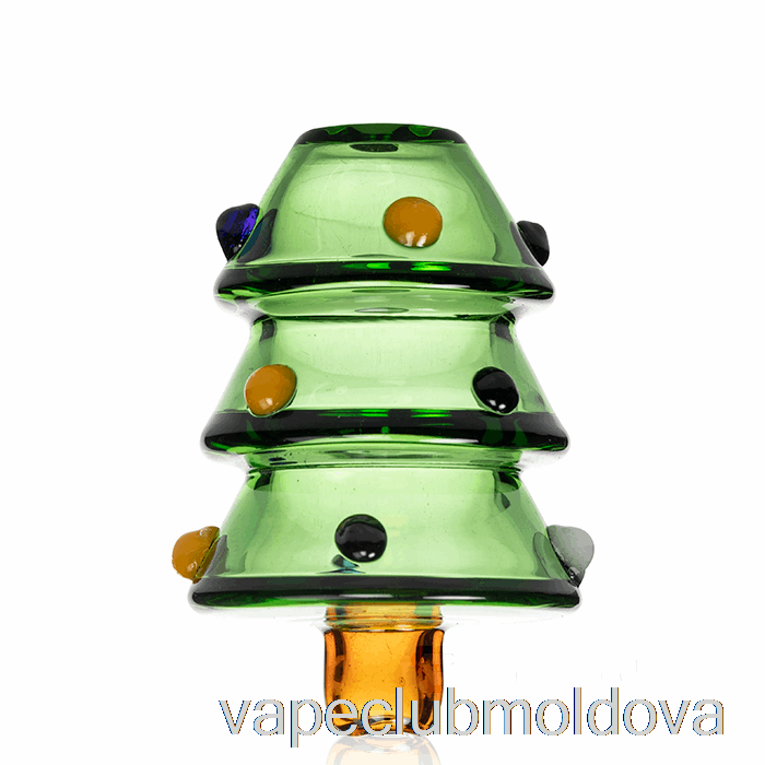 Kit Vape Pod Cânepă Brad De Crăciun Capac Carbohidrat De Sticlă Verde